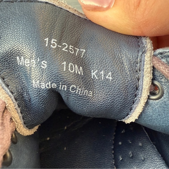 Johnston & Murphy Oxford Saddle Dress Shoes 10M - Gray Suede Leather - Picture 13 of 17